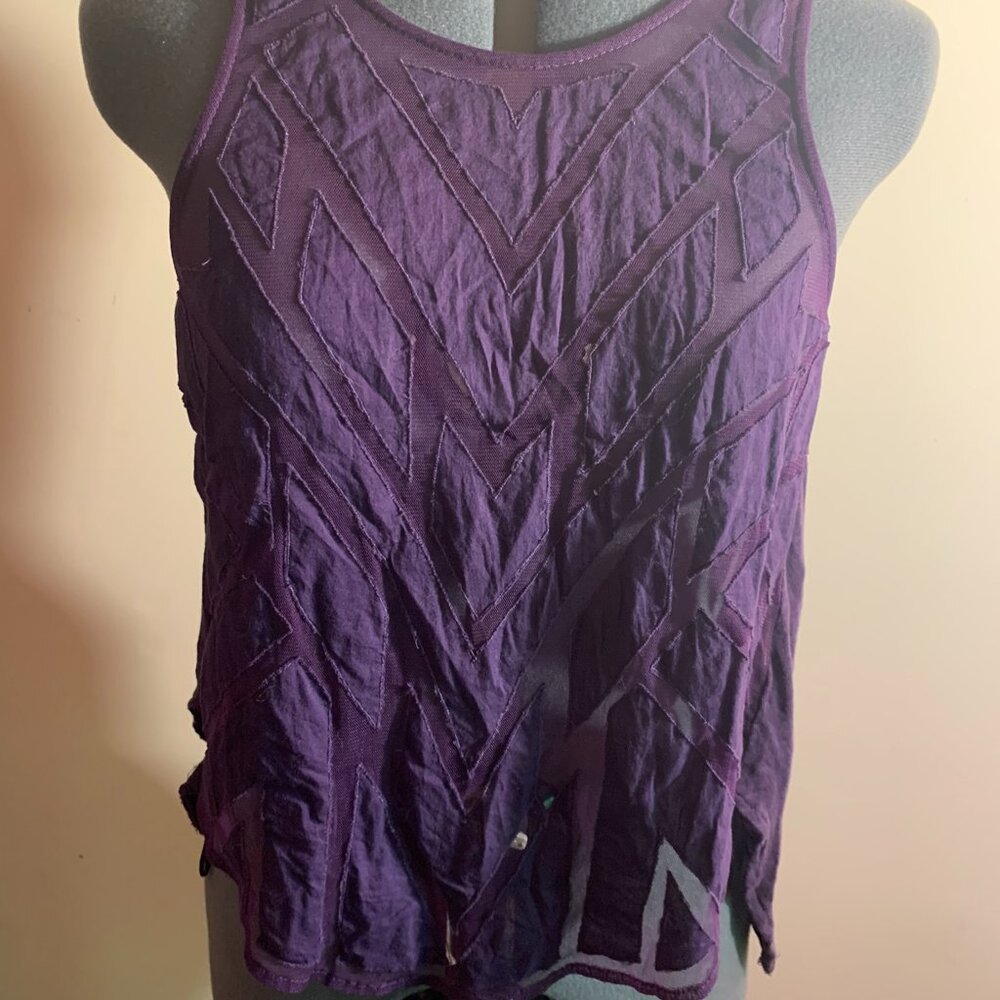 Free People XS purple top